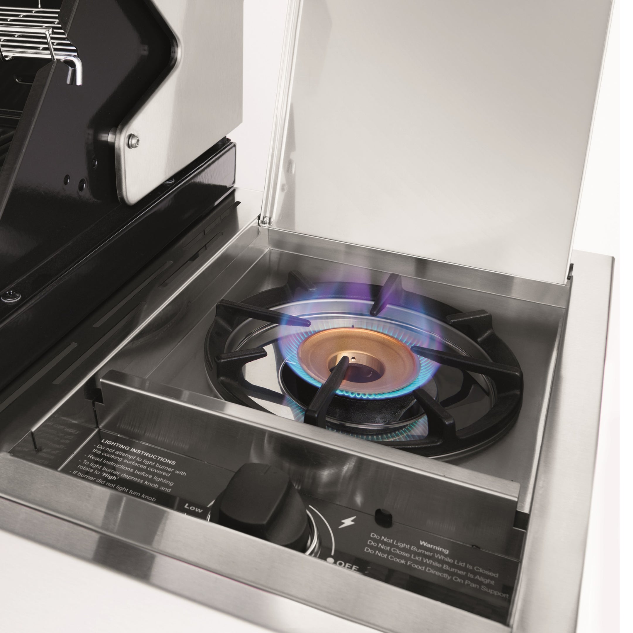 BeefEater 1200S 3 Burner Cabinet Trolley and sideburner