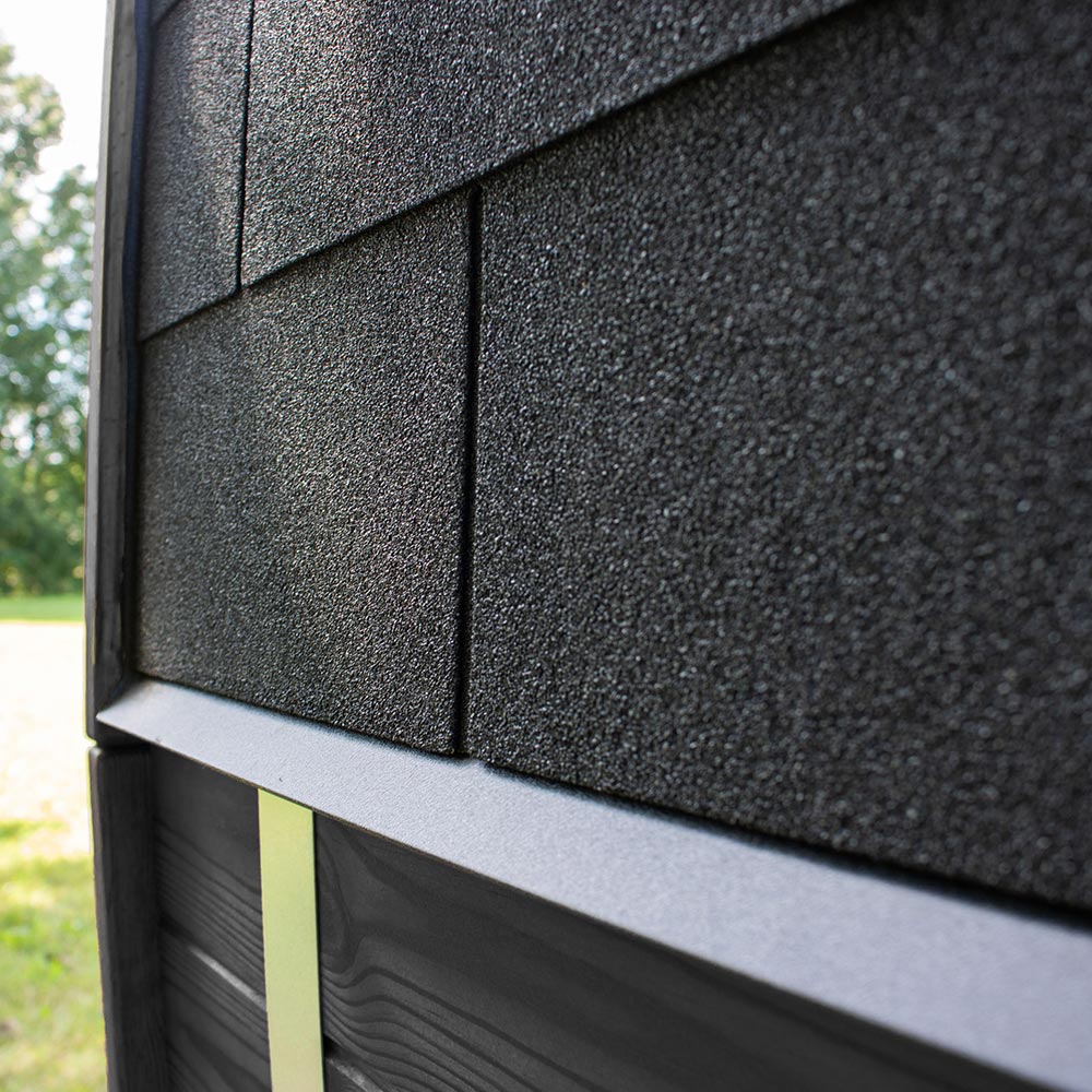 Holl's black cube Onyxia Thermowood