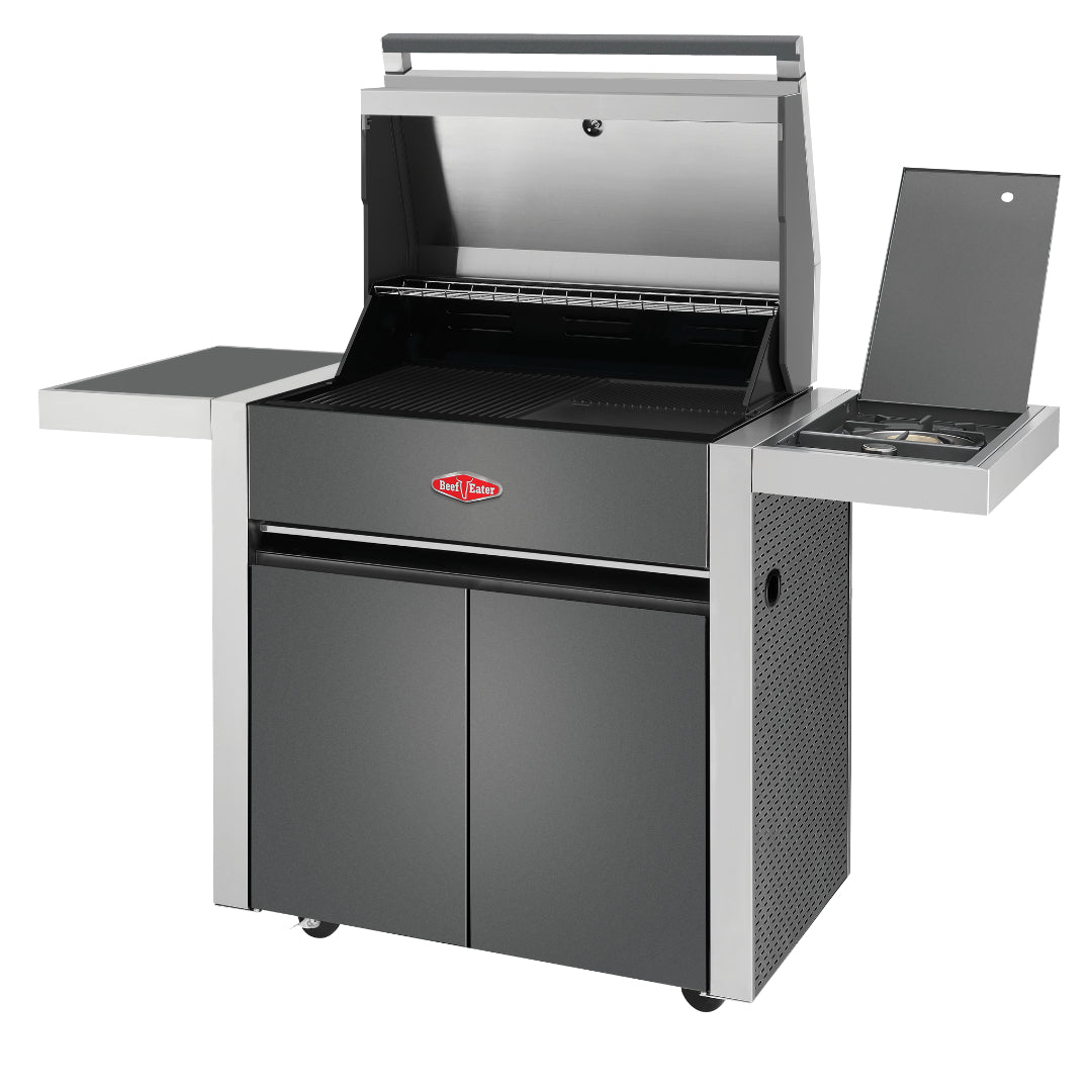 Beefeater 1700 4 Burner BBQ & Side Burner Trolley