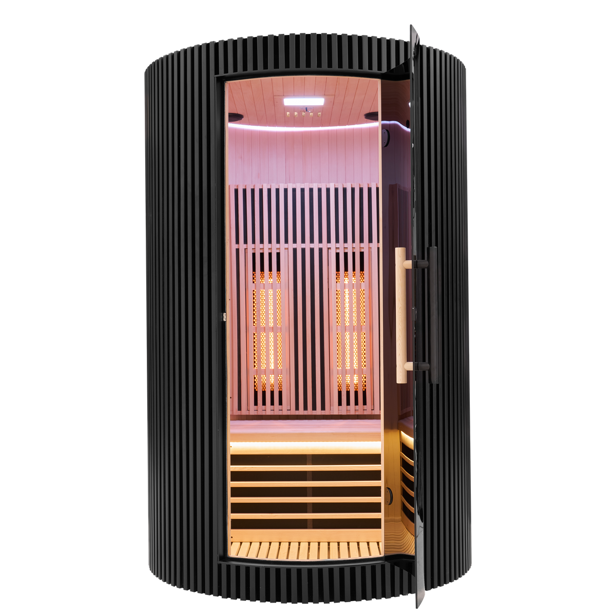 Moon 2 person Infrared sauna Wood