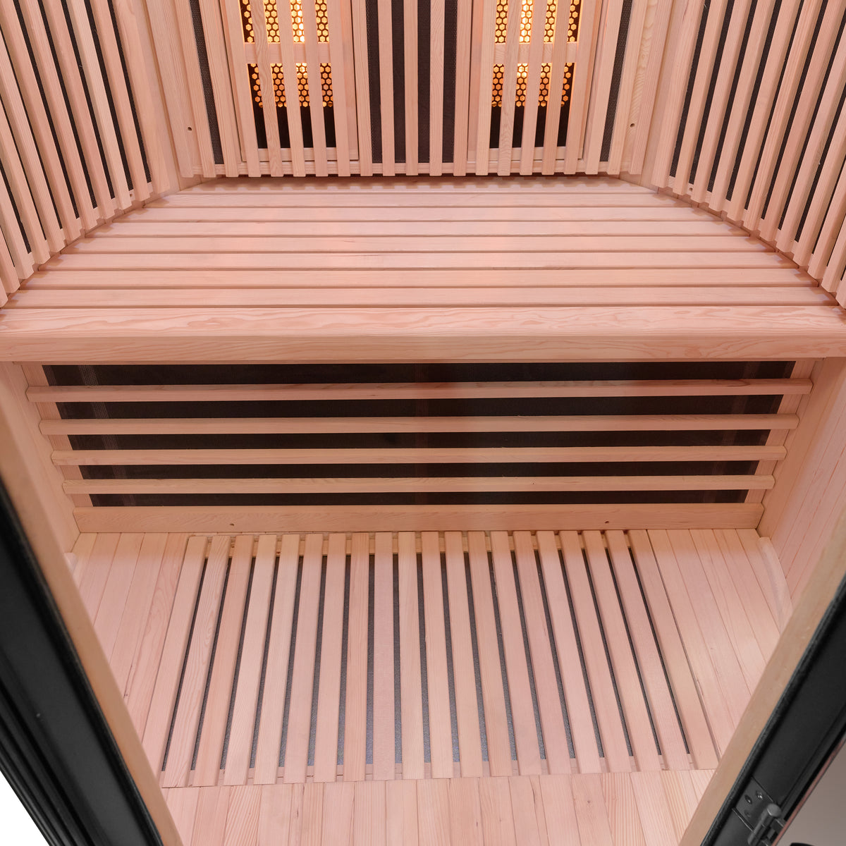 Moon 2 person Infrared sauna Wood