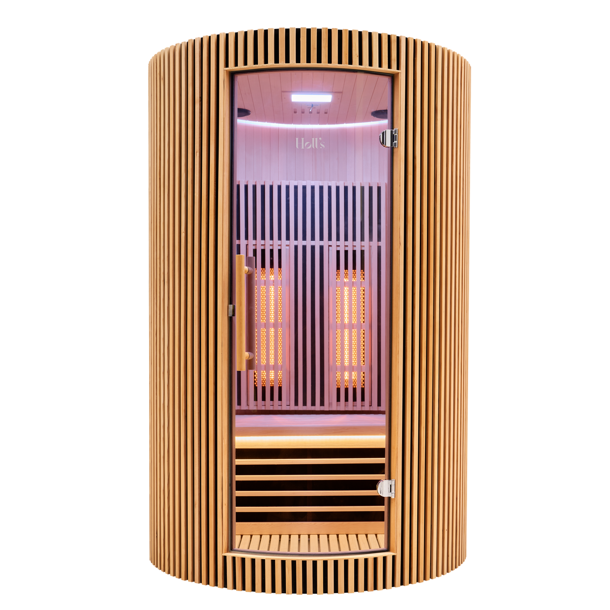 Moon 2 person Infrared sauna Wood