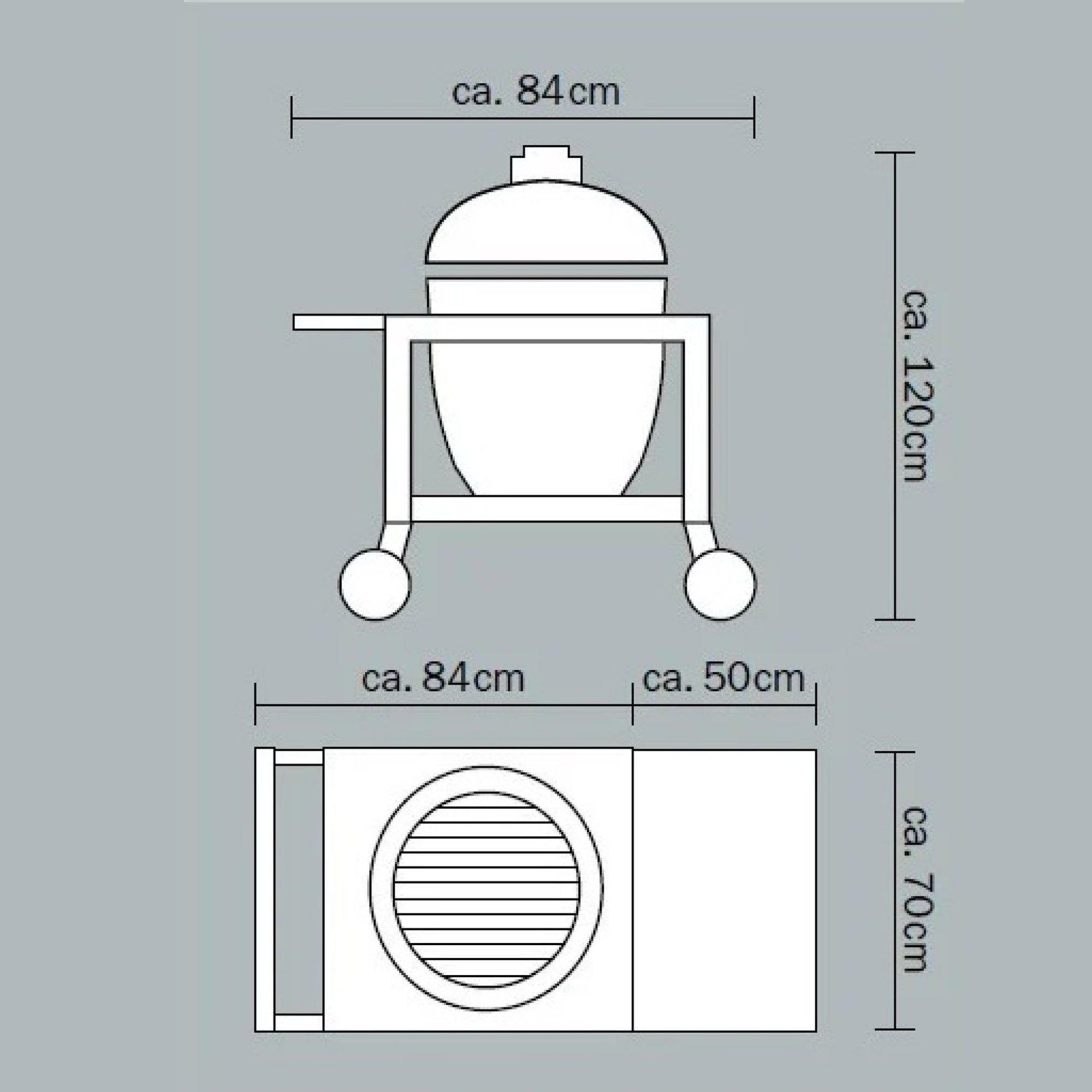 Monolith Buggy Grill Table