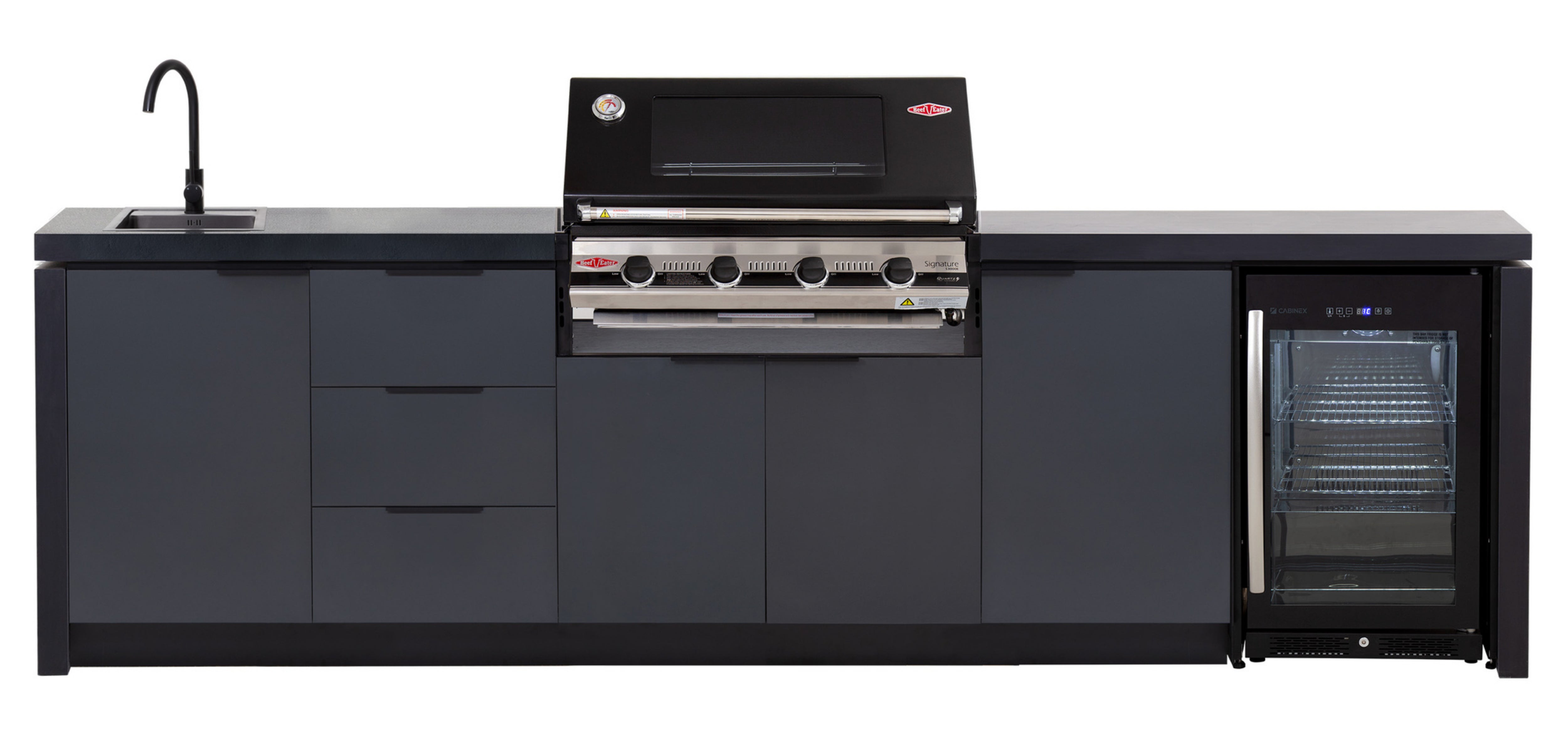 Cabinex Premium Outdoor Kitchen Paired with Beefeater 3000E