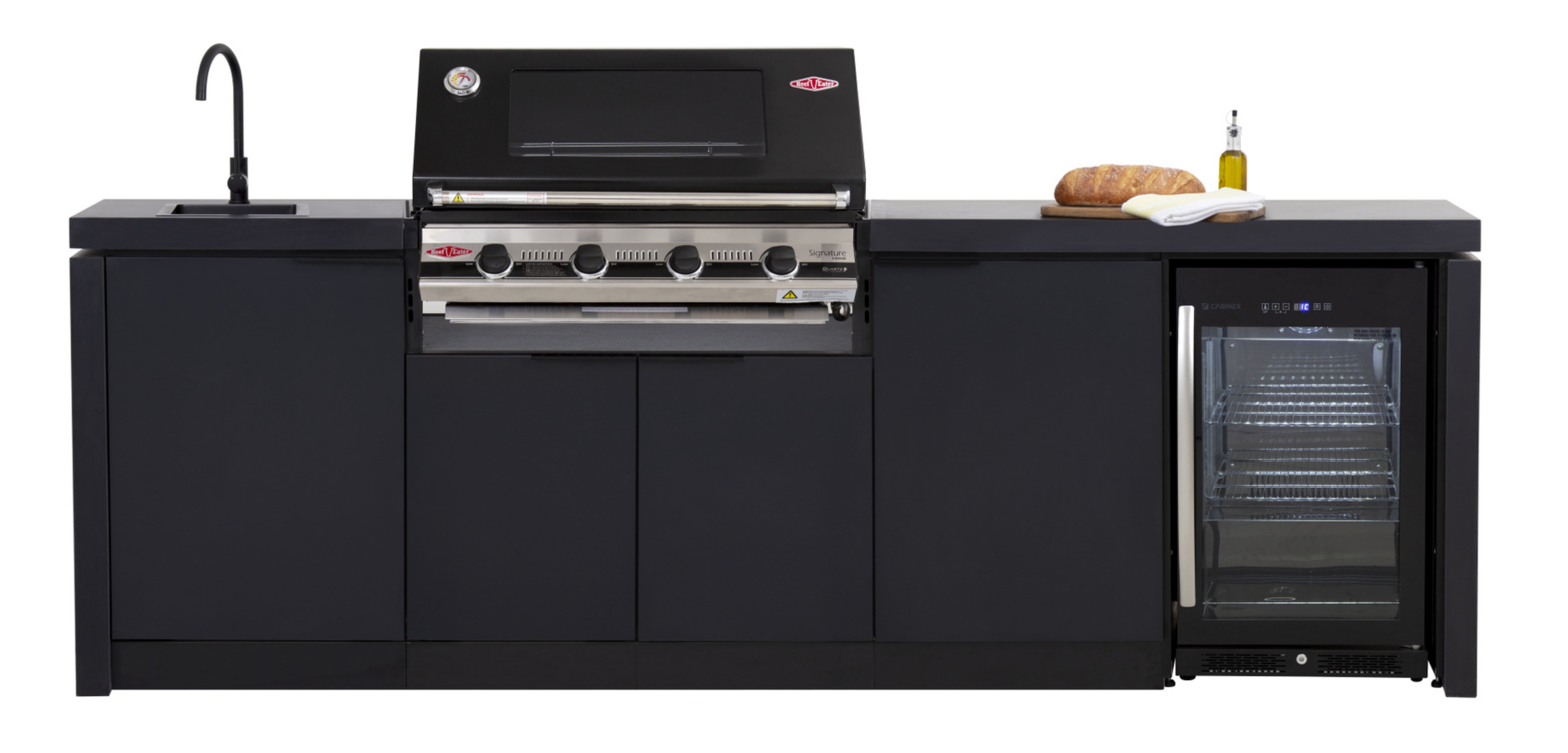 Ex-Display Cabinex Classic Outdoor Kitchen Paired with Beefeater S3000E