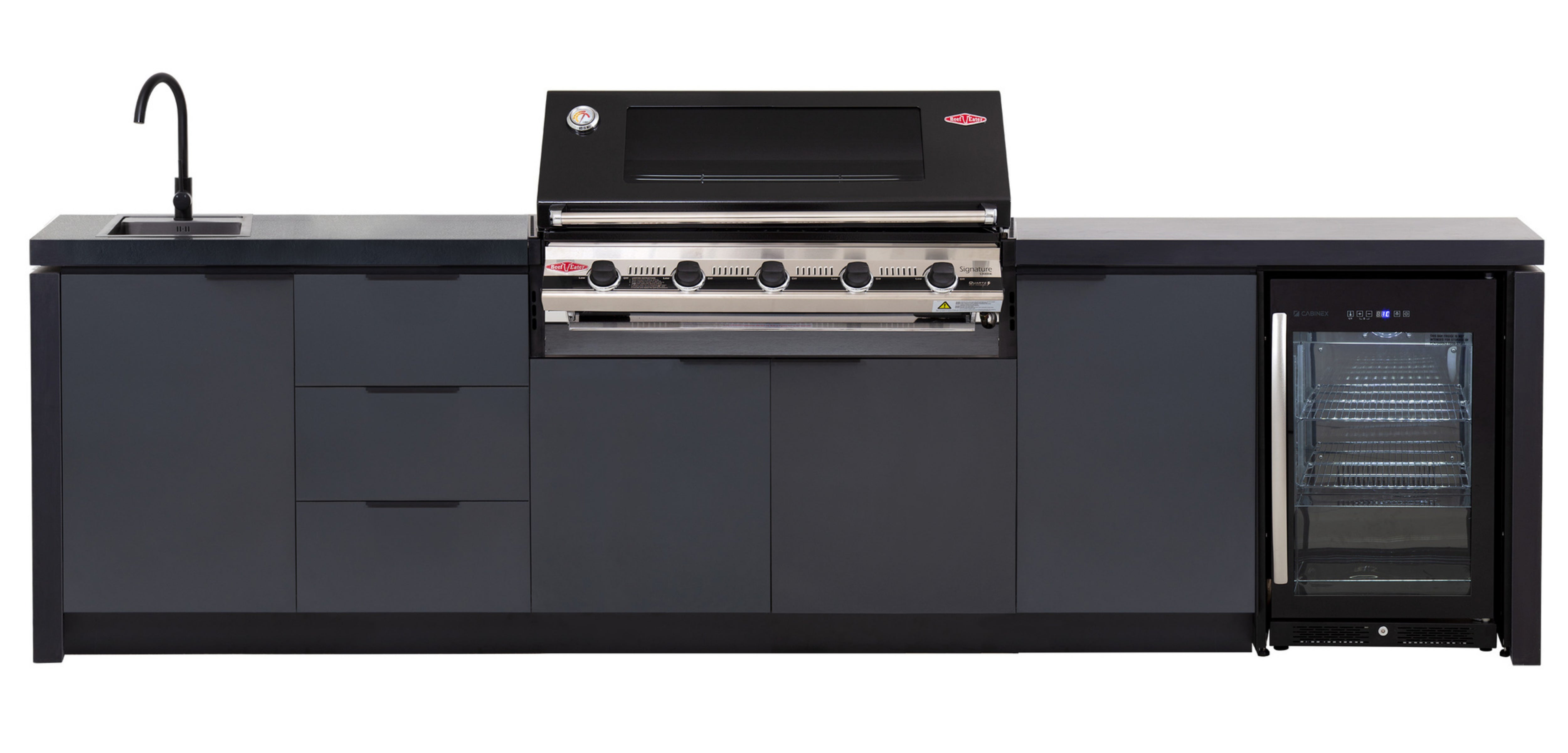 Cabinex Premium Outdoor Kitchen Paired with Beefeater 3000E