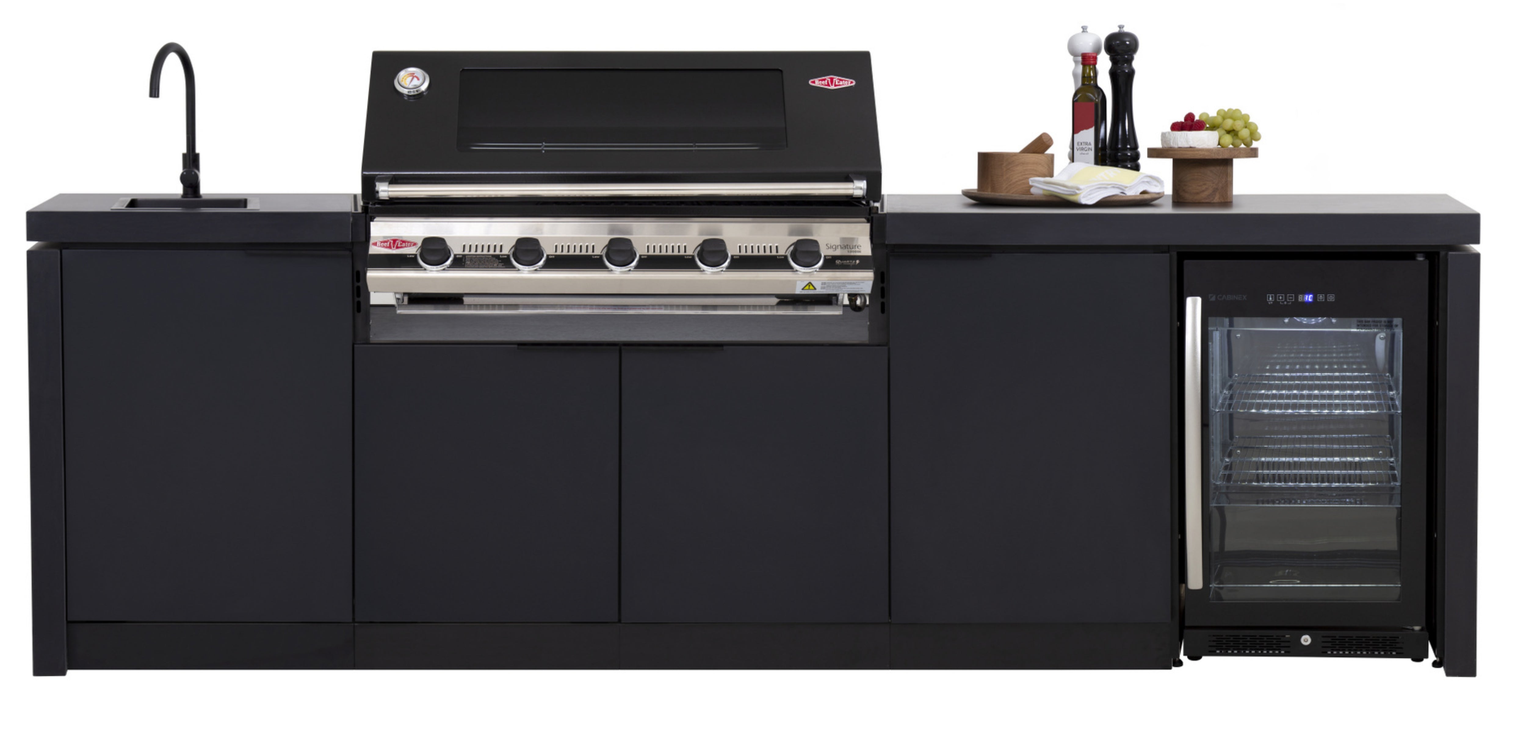 Ex-Display Cabinex Classic Outdoor Kitchen Paired with Beefeater S3000E