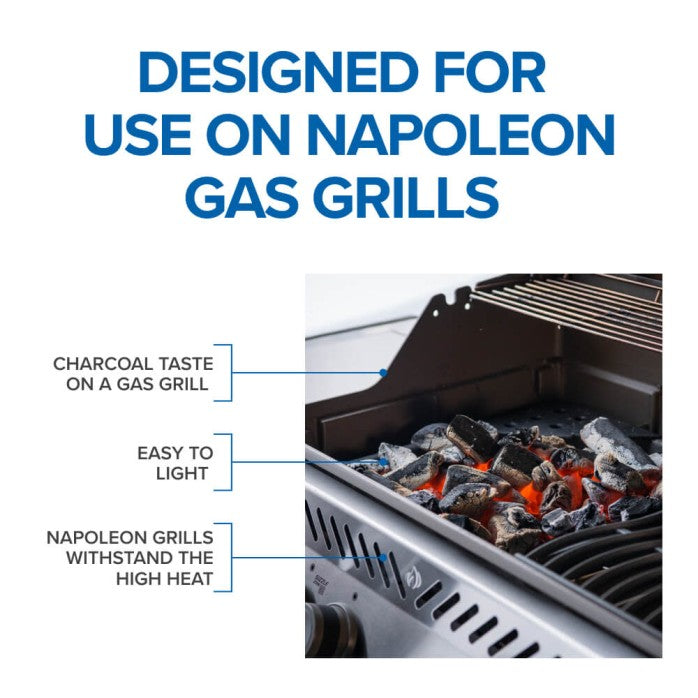 Napoleon Cast Iron Charcoal and Smoker Tray