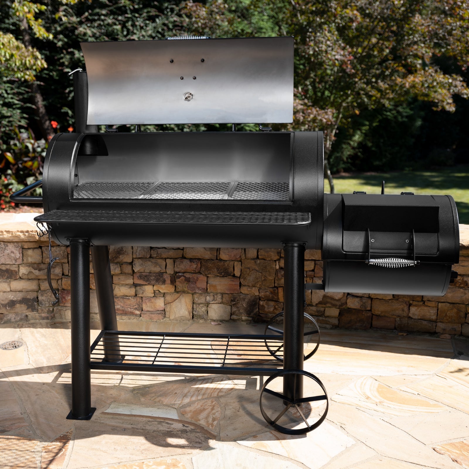 Char-Griller Competition Pro Offset BBQ and Smoker