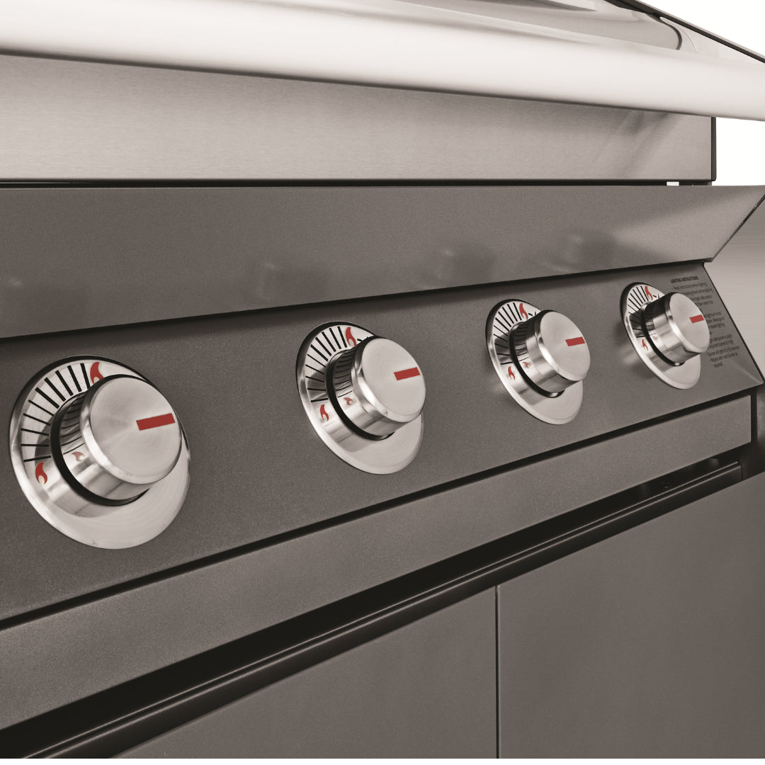 Beefeater 1600E 4 Burner BBQ & Side Burner Trolley