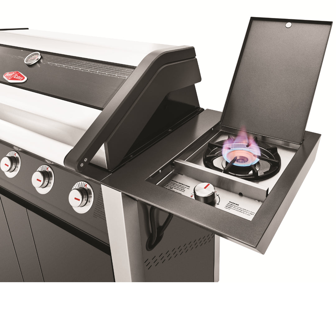 Beefeater 1600E 5 Burner BBQ & Side Burner Trolley