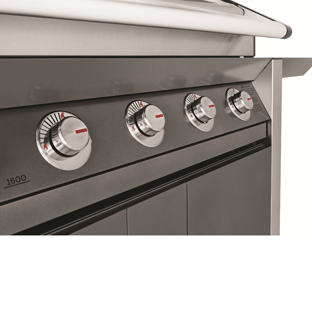 Beefeater 1600E 5 Burner BBQ & Side Burner Trolley