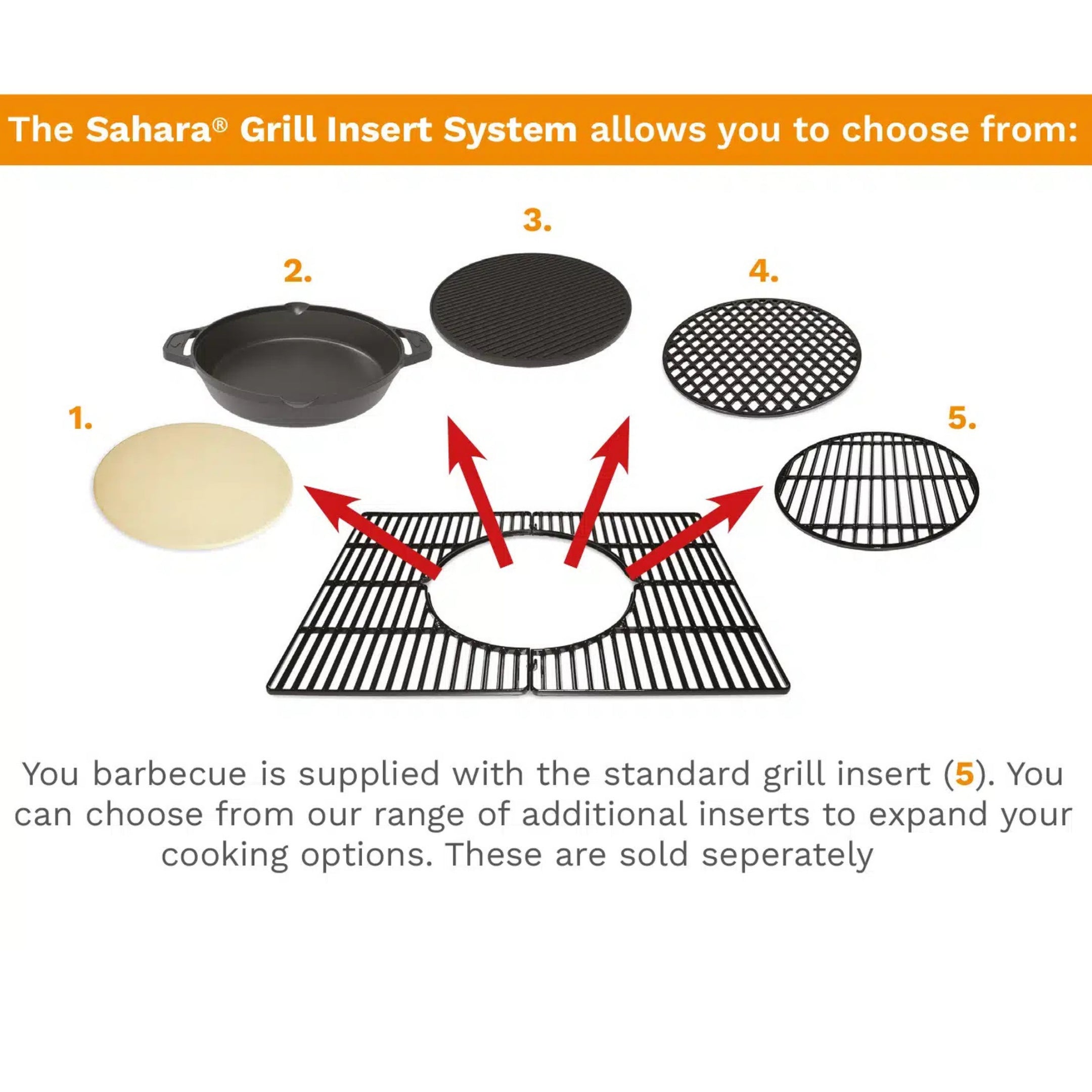 Sahara S350 3 Burner BBQ