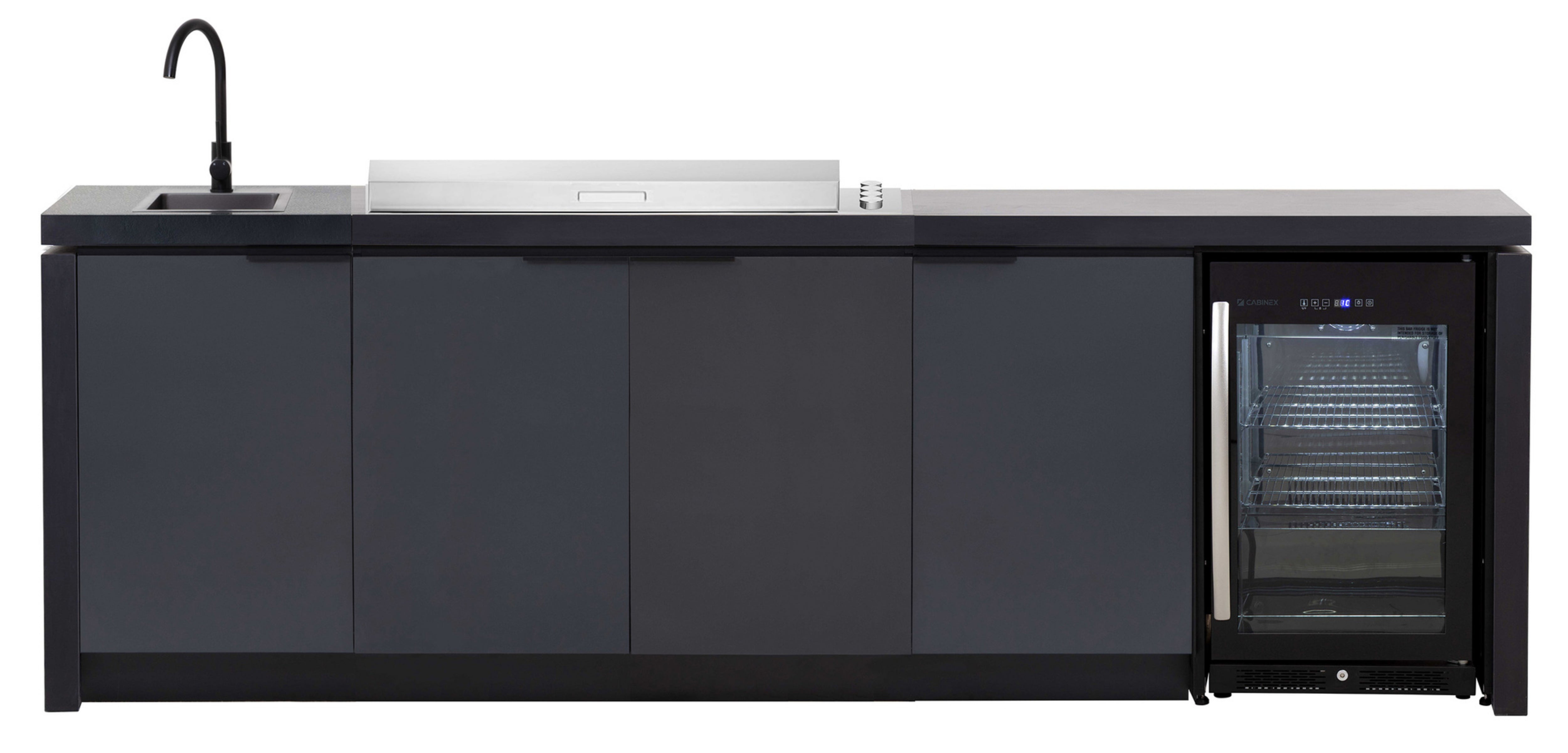 Cabinex Classic Outdoor Kitchen Paired with Beefeater Proline