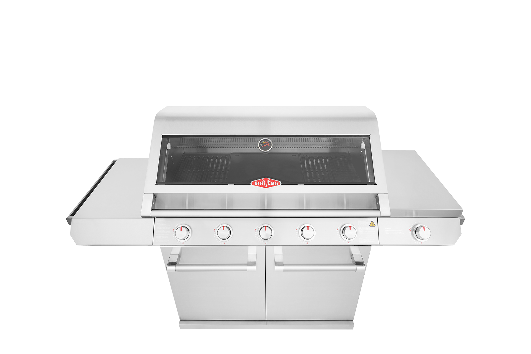 BeefEater 7000 Series Classic 5 Burner Gas BBQ with Side Burner and Trolley