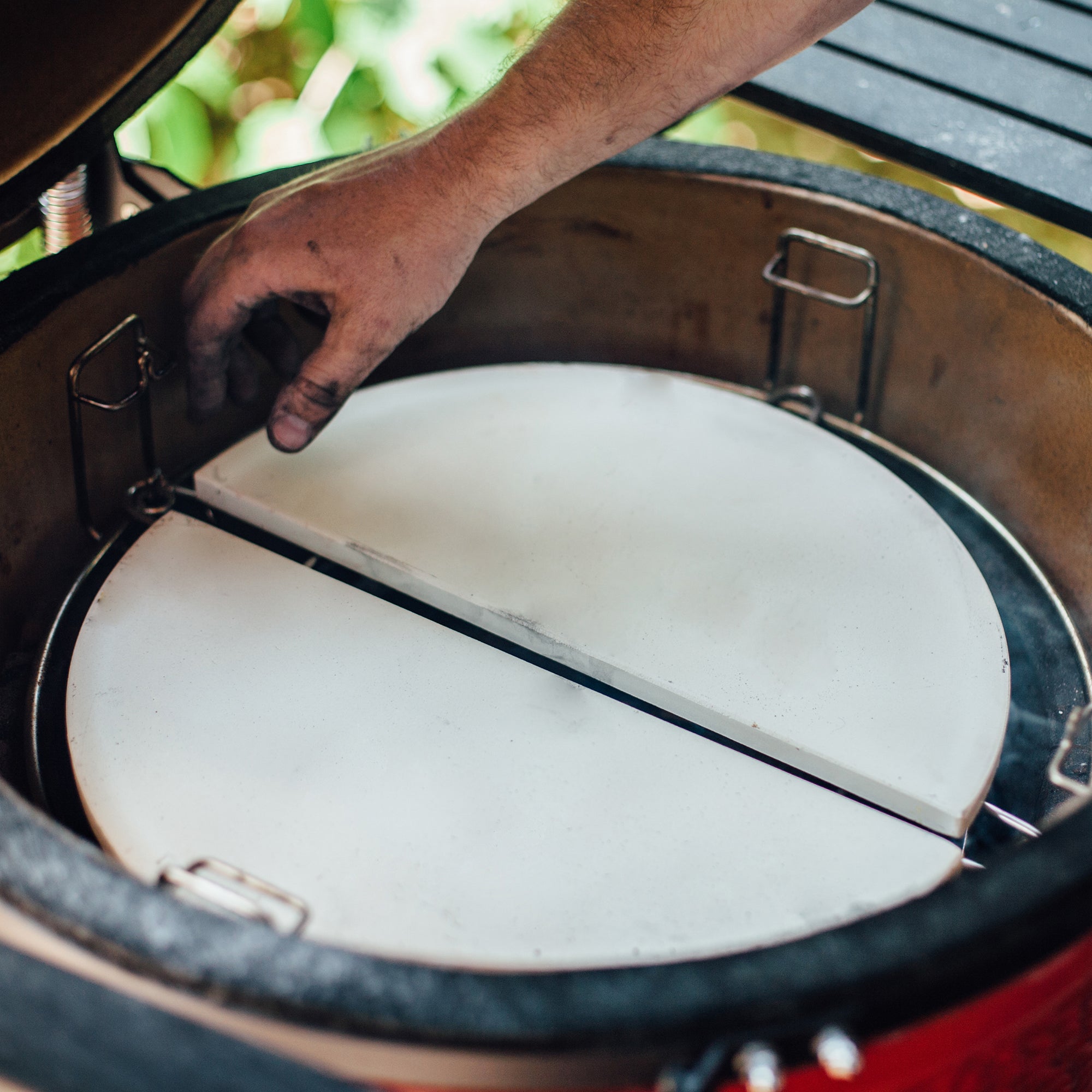 Kamado Joe Classic Ceramic Half Moon Deflector Plates