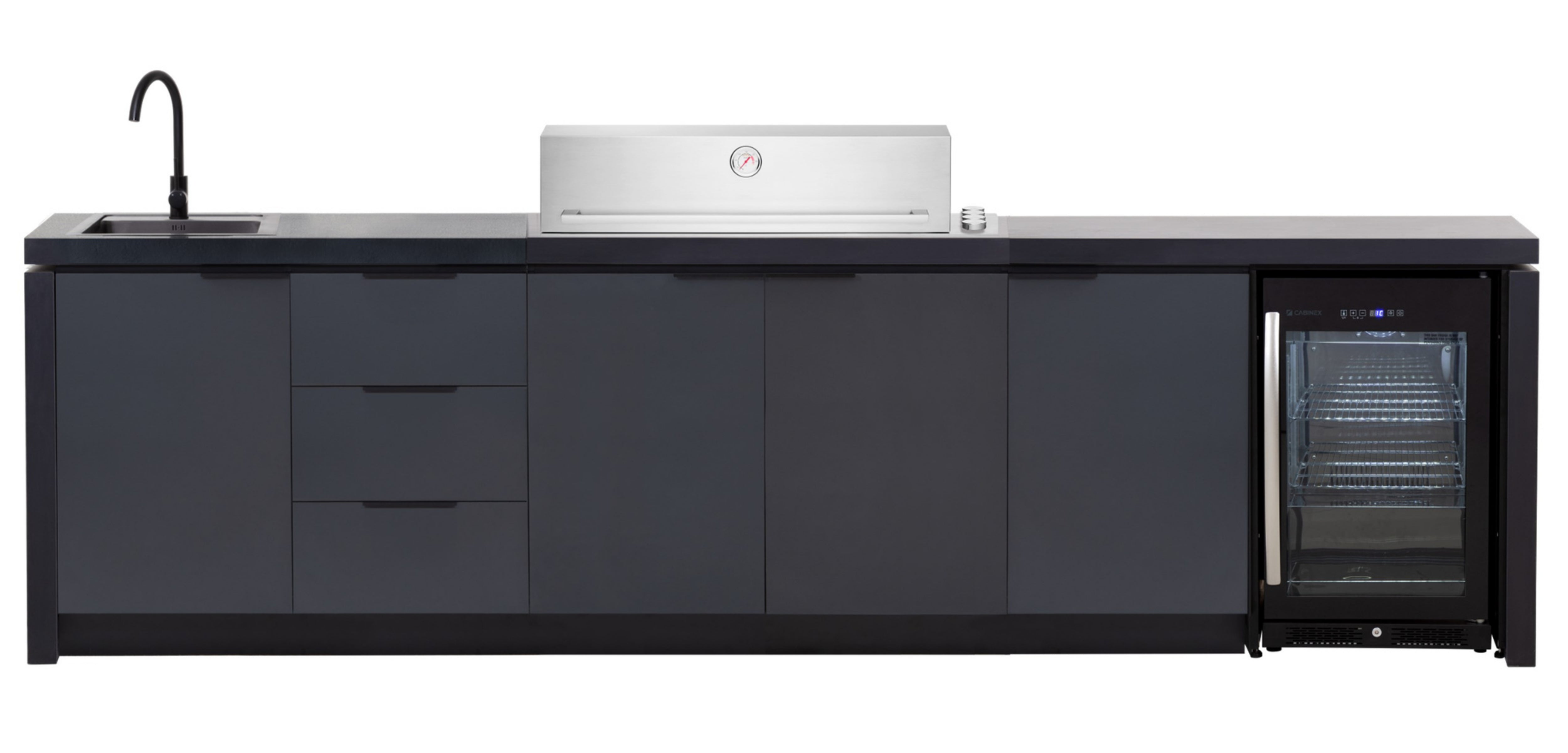 Cabinex Premium Outdoor Kitchen Paired with Beefeater Proline