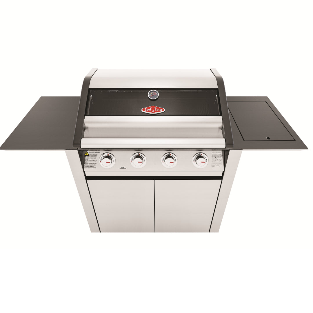 Beefeater 1600S 4 Burner BBQ & Side Burner Trolley