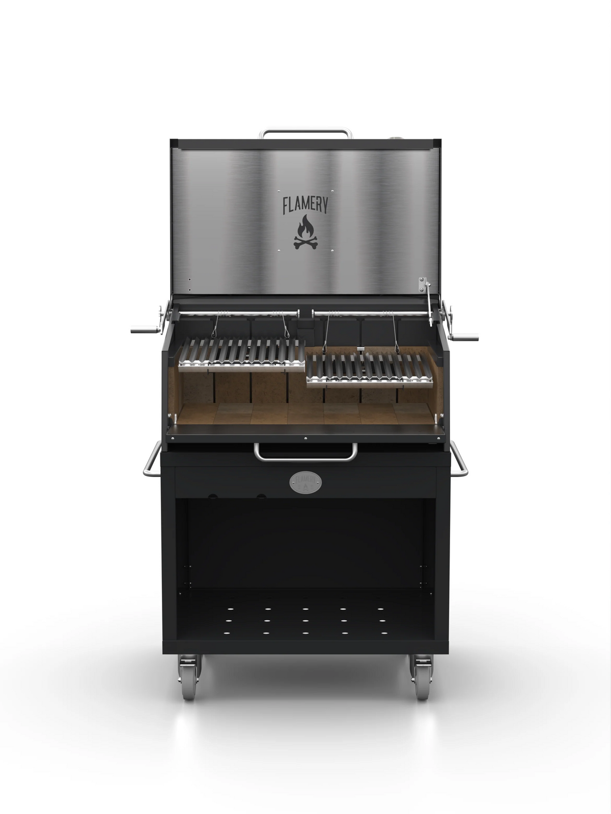 Flamery Small Asado PRO 2.1 Grill on Trolley