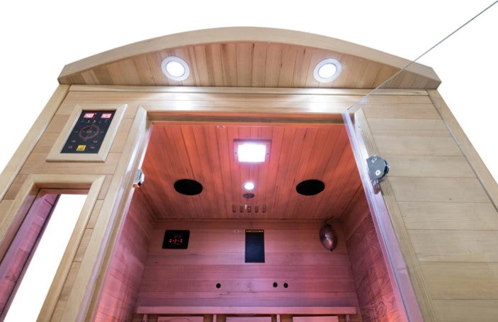 Apollon 2 Person Quartz Infrared Sauna