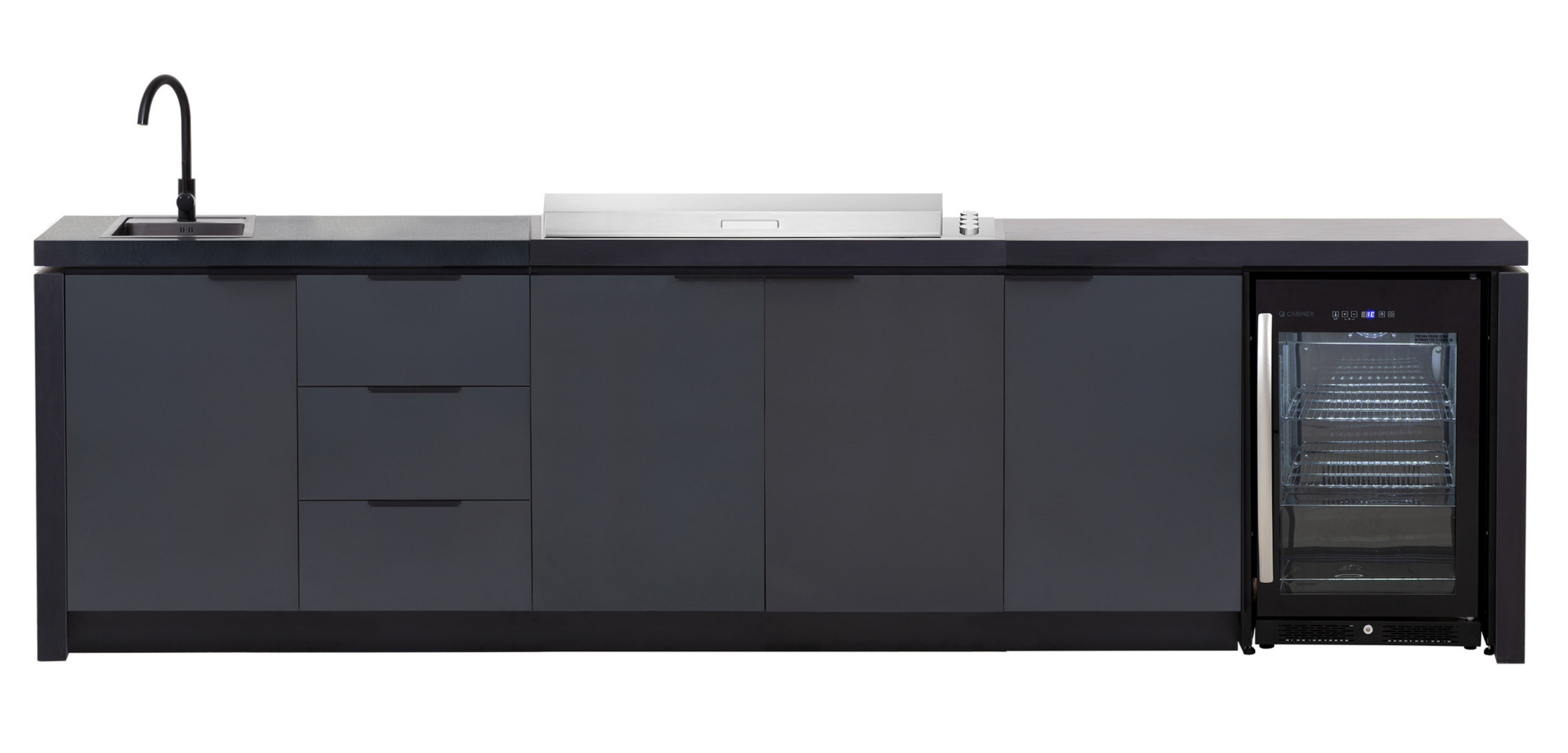Cabinex Premium Outdoor Kitchen Paired with Beefeater Proline