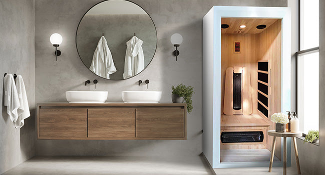 Ex-Display Saulo 1 person Infrared Home Sauna