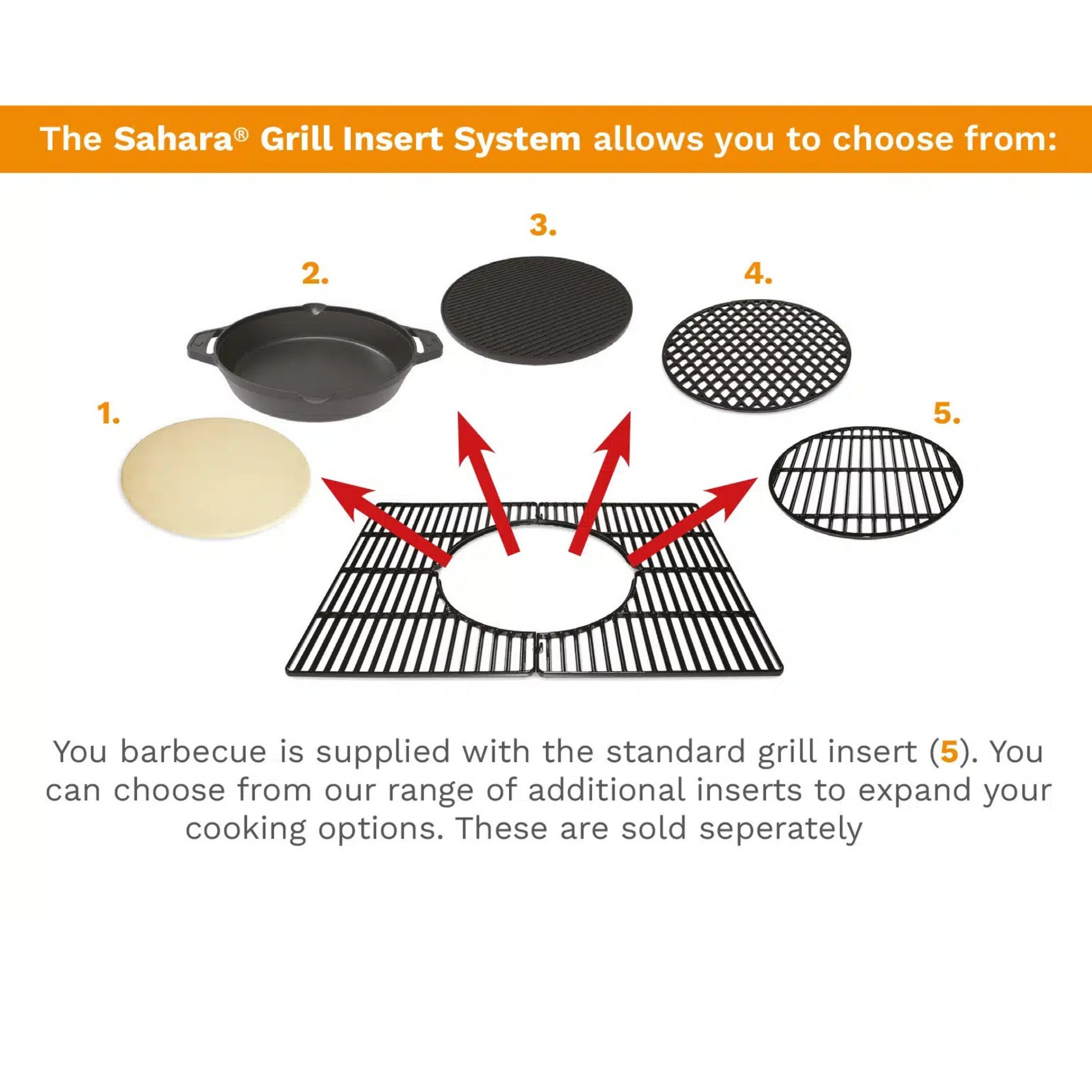 Ex-Display Sahara Arke 3 Burner BBQ