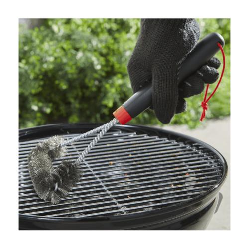Weber Three Sided 30cm Wire Brush