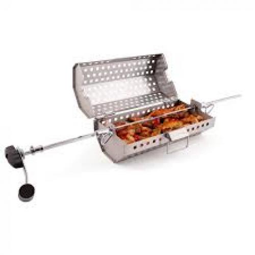 Rotisserie not included