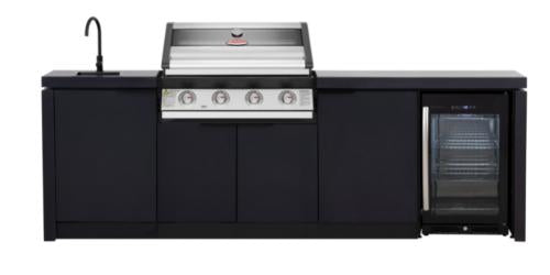 Cabinex Classic Outdoor Kitchen Paired with Beefeater 1600S