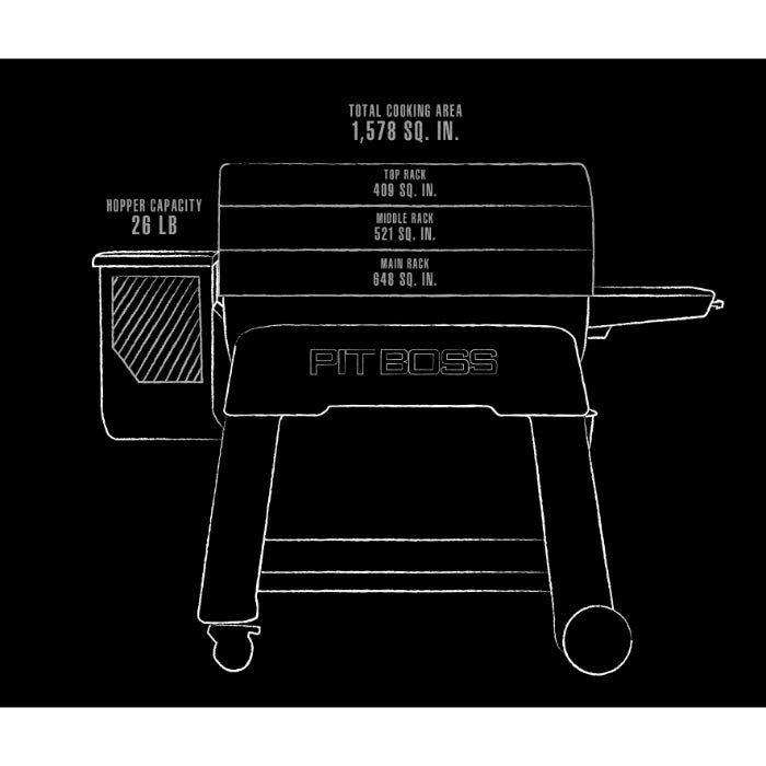 Pit Boss Competition Series 1600 Wood Pellet Grill
