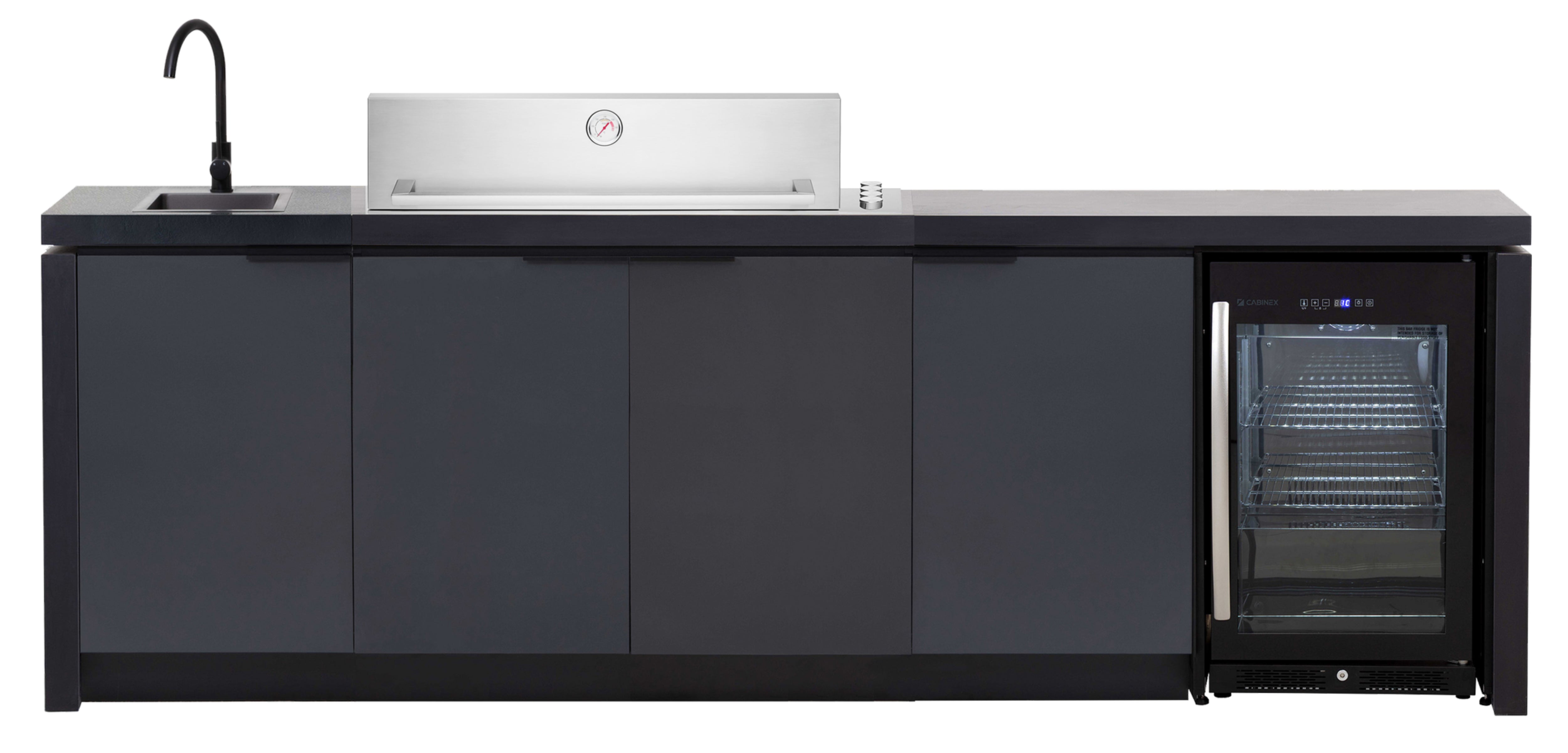 Cabinex Classic Outdoor Kitchen Paired with Beefeater Proline
