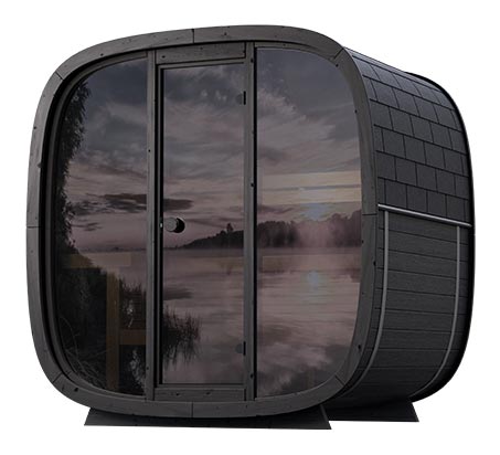 Holl's black cube Onyxia Thermowood