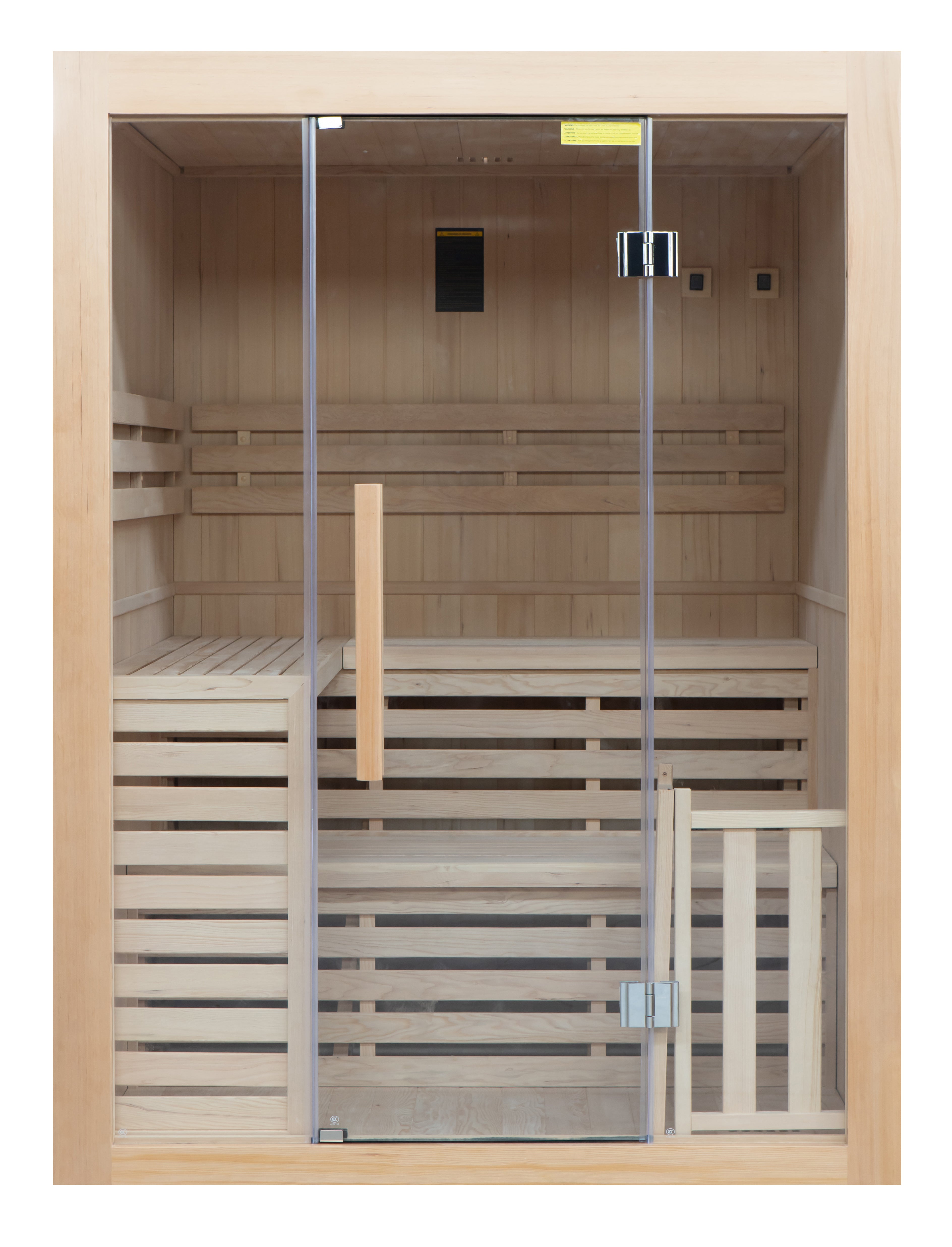 Sense 4-seater traditional sauna