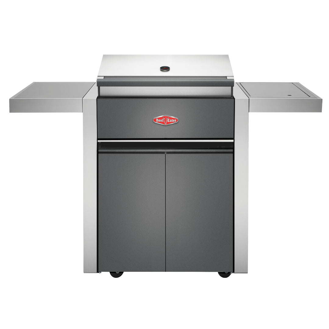 Beefeater 1700 3 Burner BBQ & Side Burner Trolley