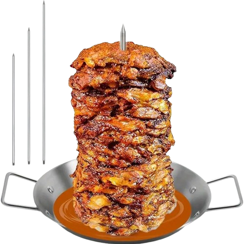 Stainless Steel Vertical Shawarma Skewer