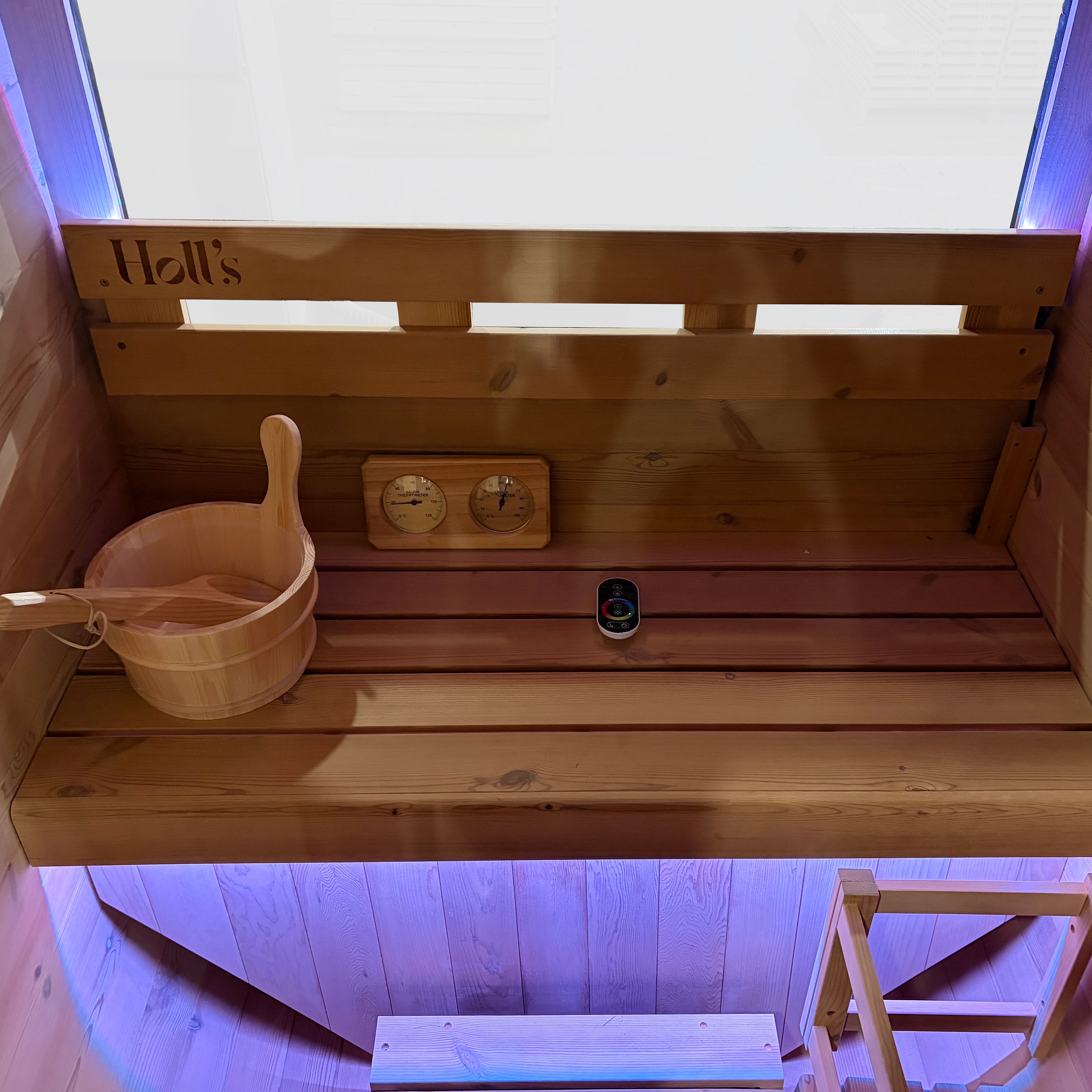 Holl's Traditional sauna COCOON 130