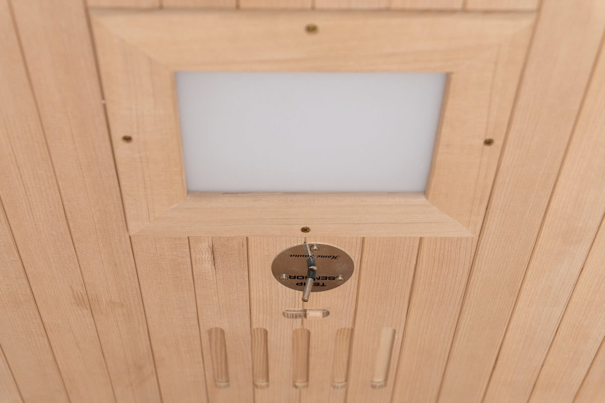 Moon 2 person Infrared sauna Wood