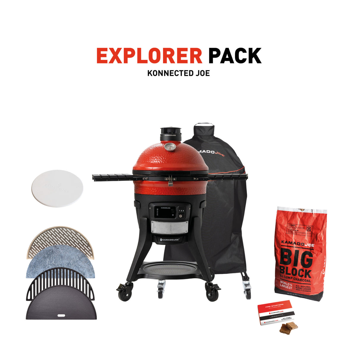Kamado Joe Konnected Joe Explorer Pack