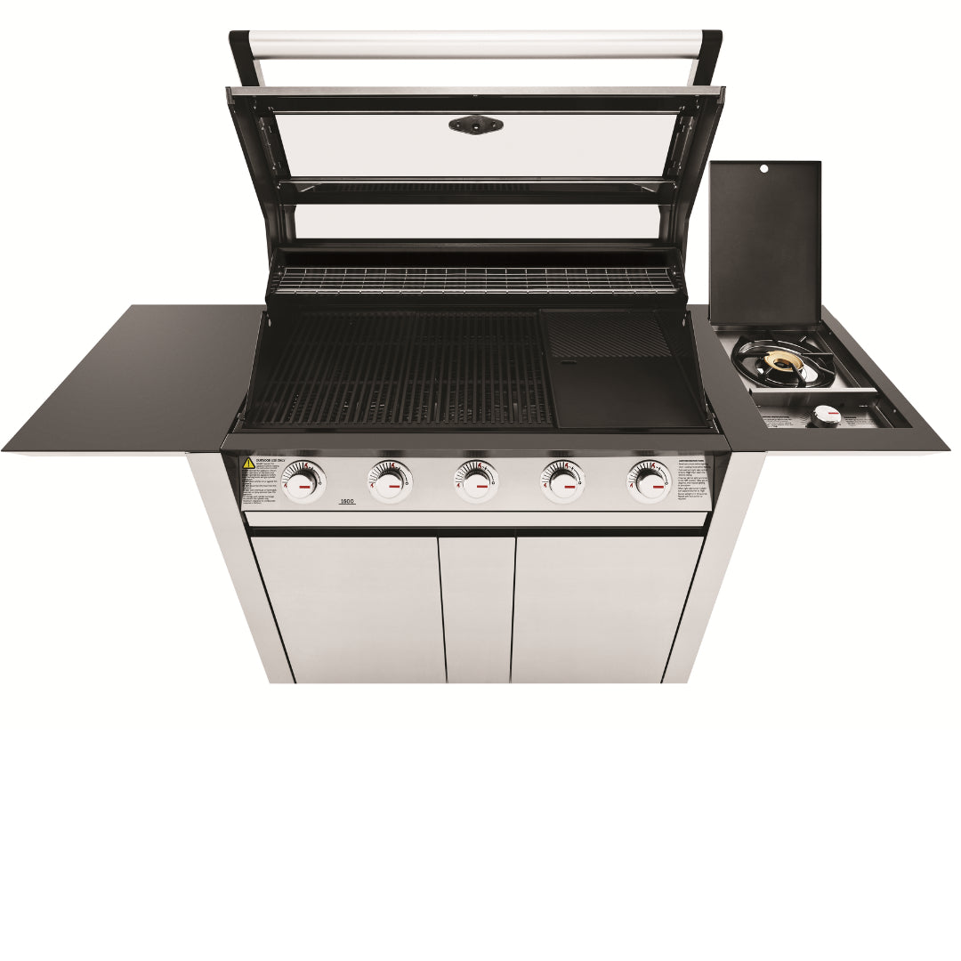 Beefeater 1600S 5 Burner BBQ & Side Burner Trolley